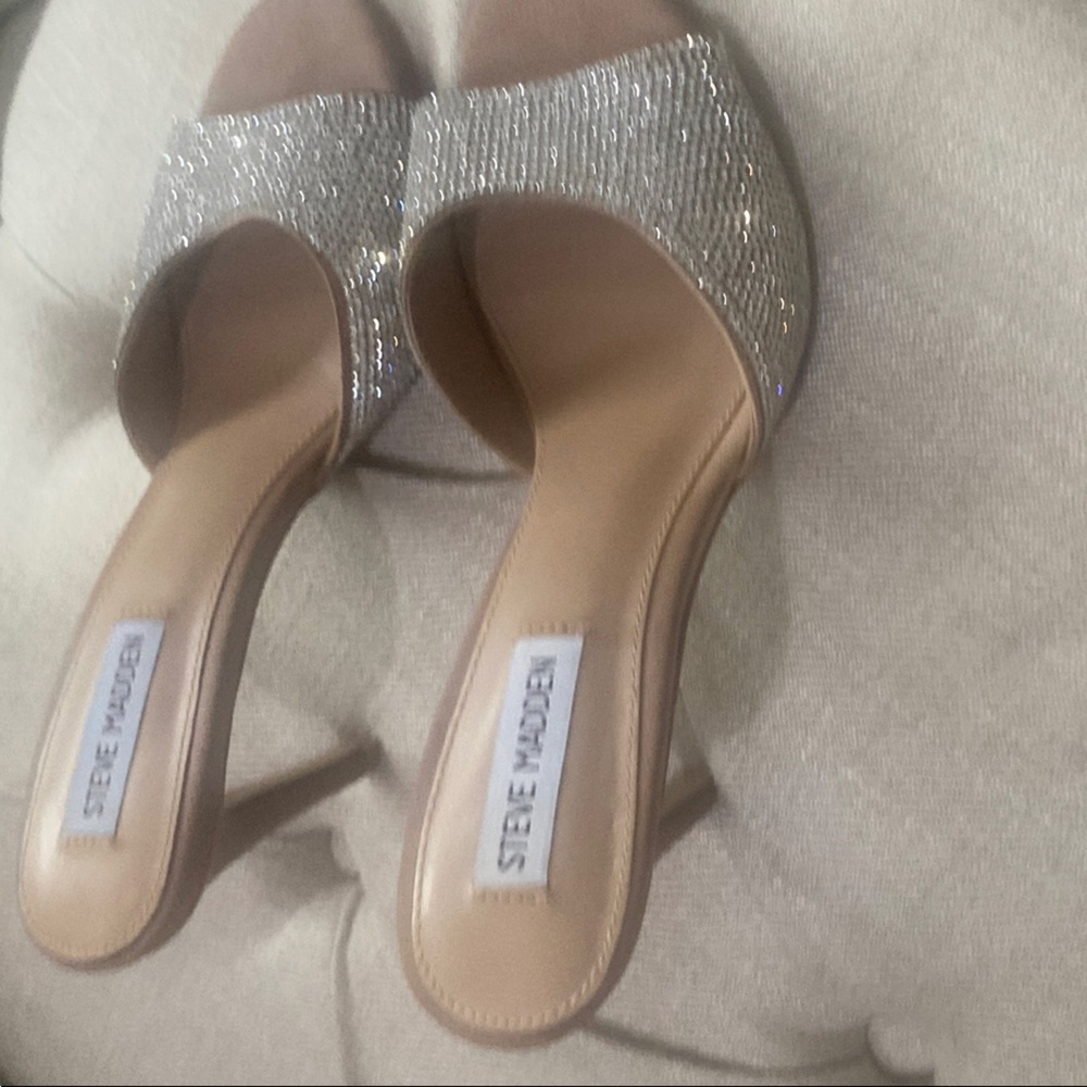 Steve Madden Silver Women's Heels
